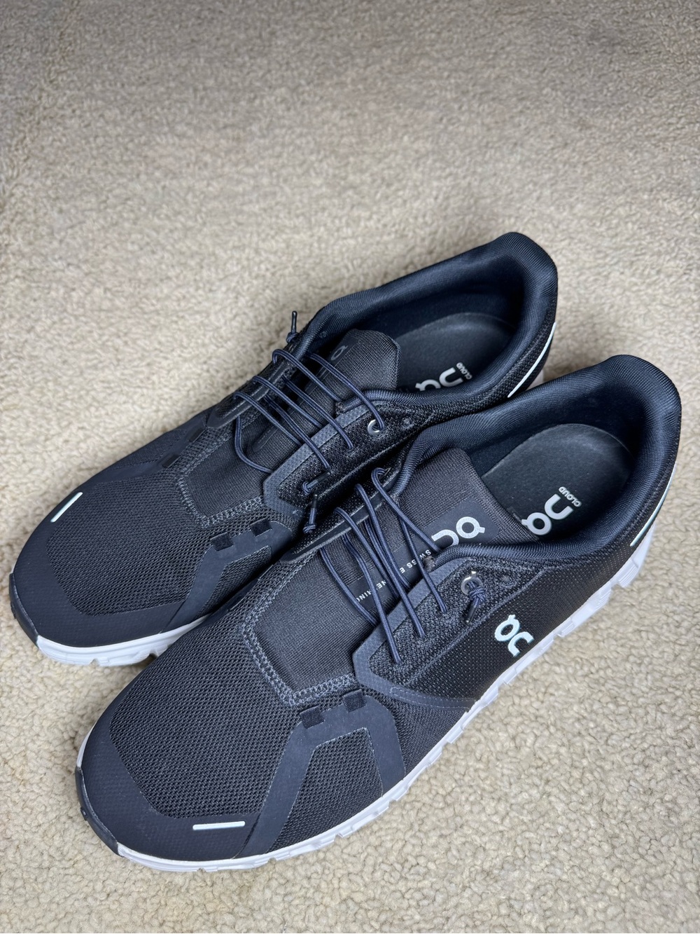 On Cloud 6 Men's Sneakers Size 13, Black